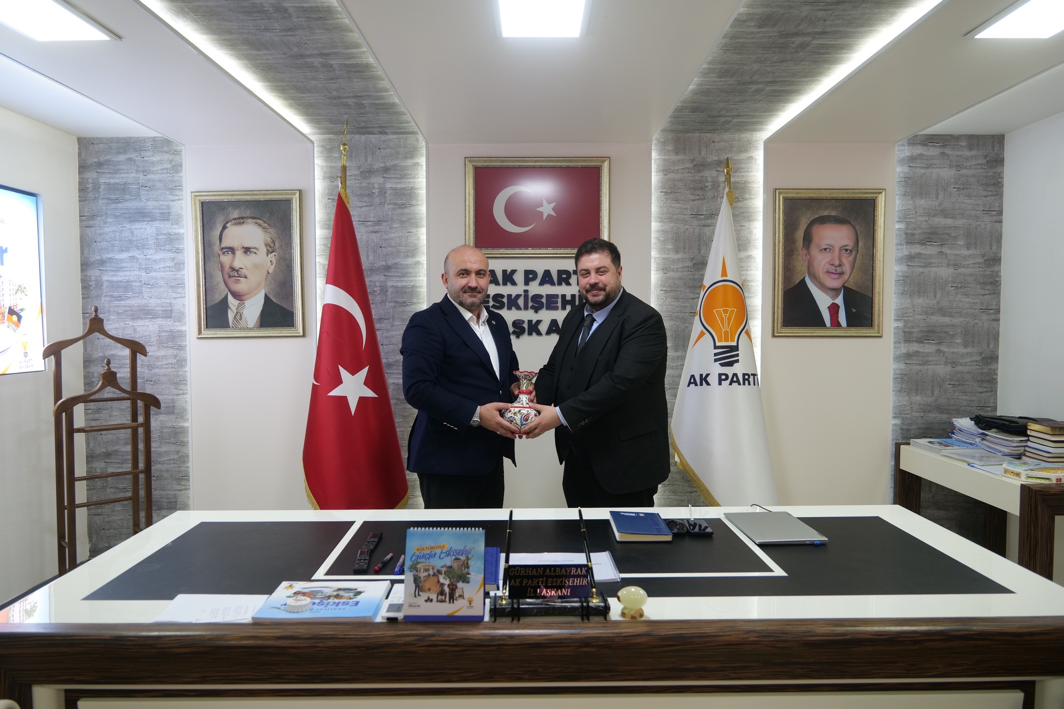 Ak Parti İl Başkanlığına Ziyaretimiz