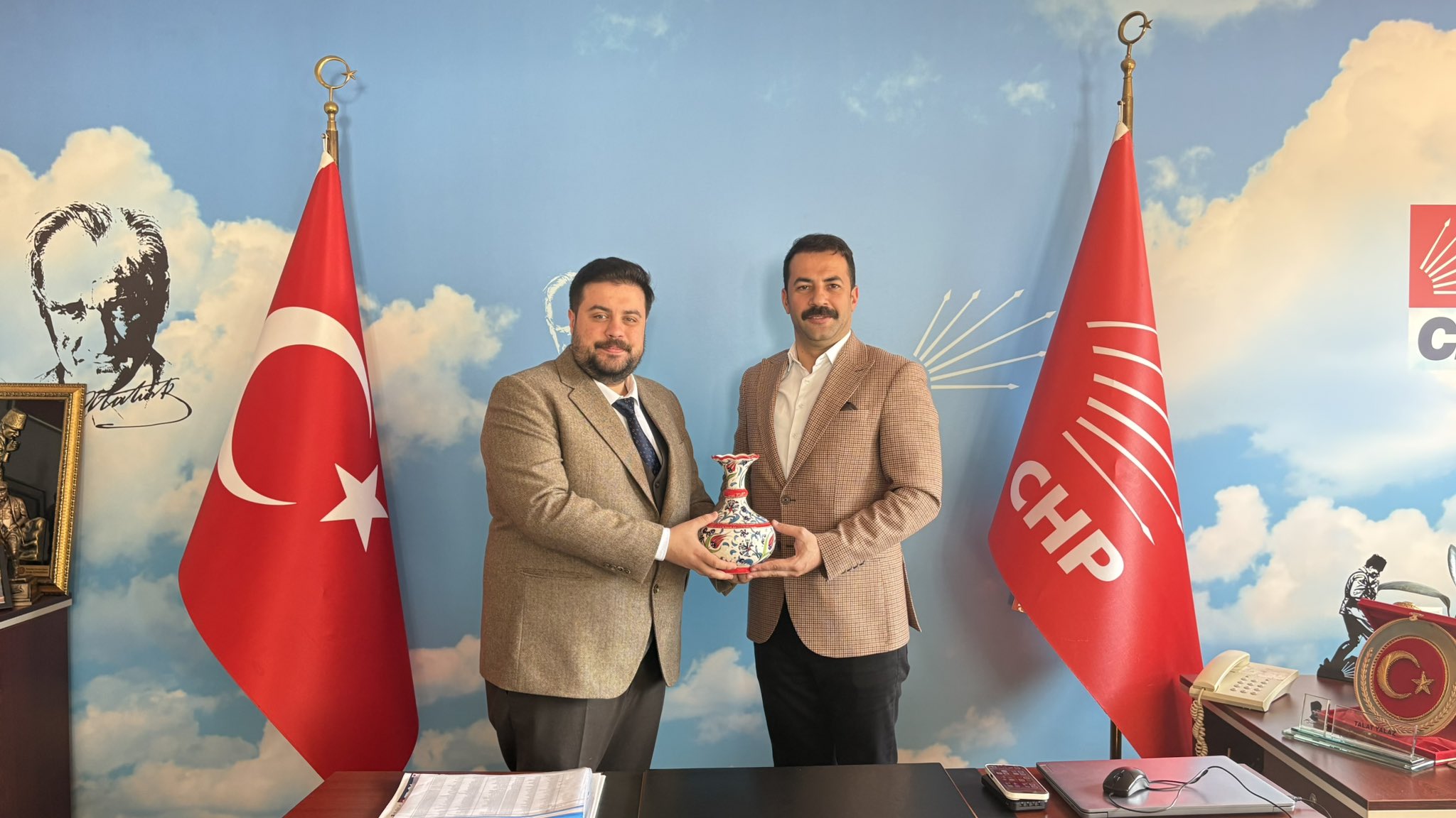 Cumhuriyet Halk Partisi İl Başkanlığına Ziyaretimiz